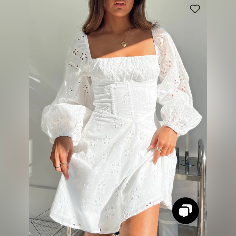 PRINCESS POLLY long sleeve mini dress